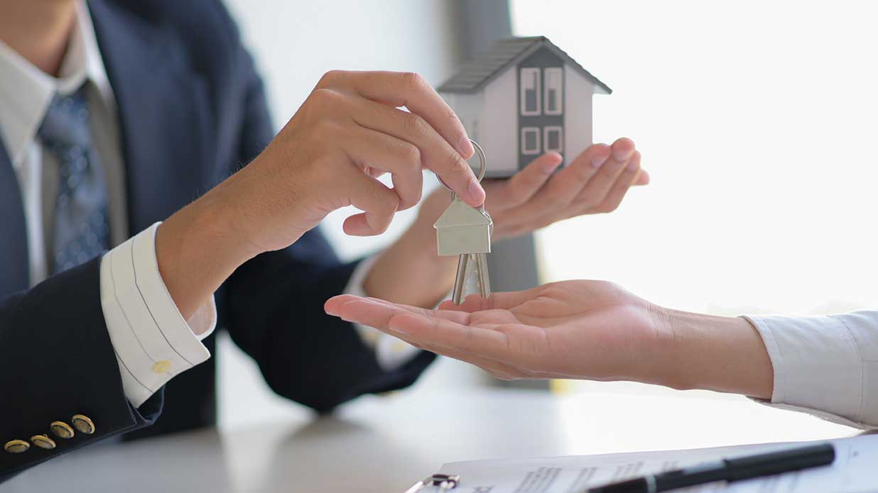 Handing over the keys